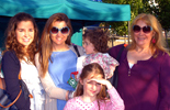 Valentina Honorato, María Luisa Escobar, Laura Acevedo, María Luisa Acevedo y María Luisa Labarca